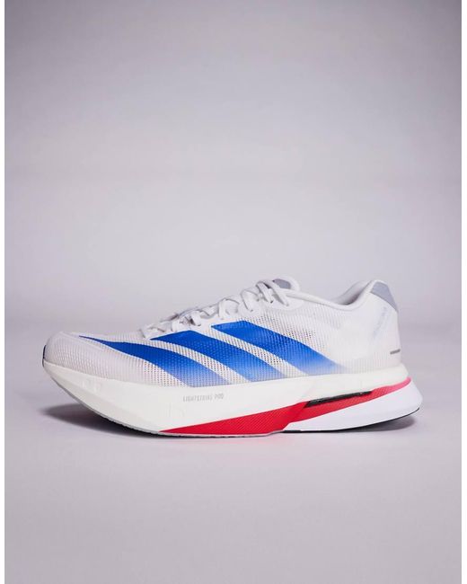 Adidas Originals White Adidas Running Boston 13 Trainers for men