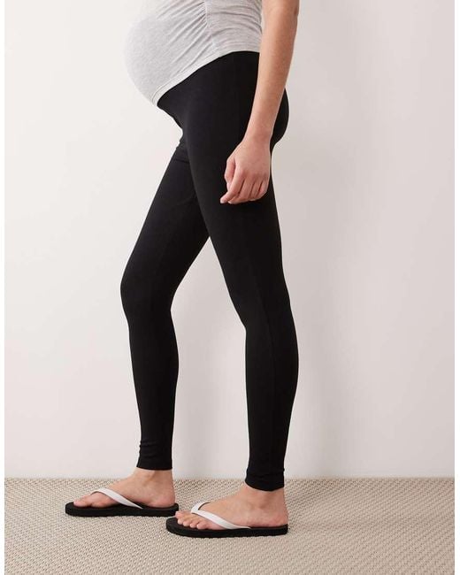 ASOS Black Asos Design Maternity Supersoft Legging