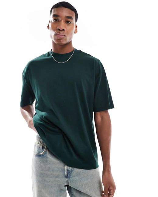 ASOS Green Essential Oversized T-shirt for men