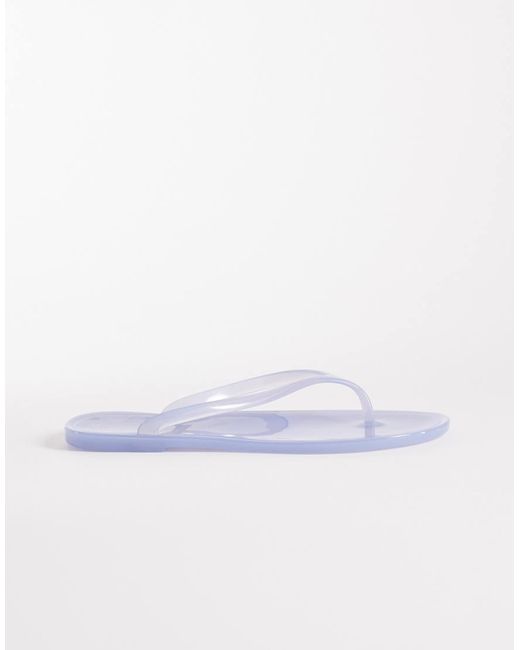 Cotton On Blue Blake Jelly Flip Flop
