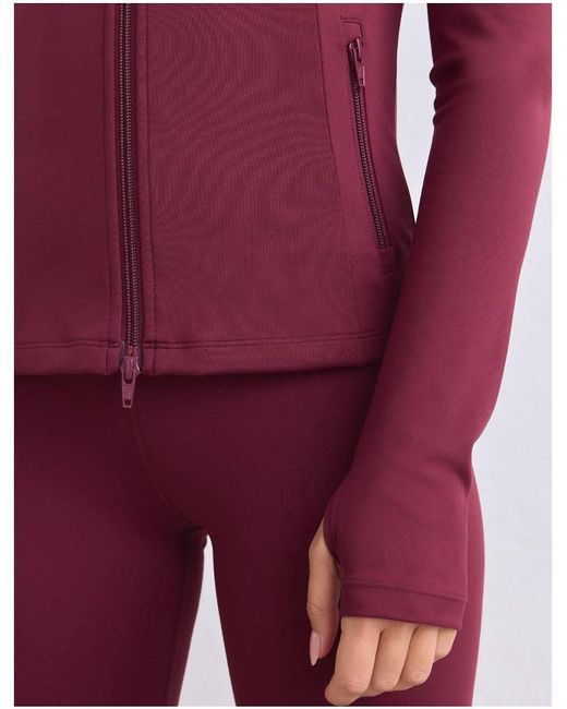 Aim'n Purple Merlot Sense Zip Jacket