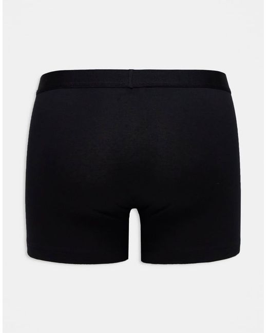 Confezione Da 5 Paia Di Boxer Aderenti Neri di ASOS in Black da Uomo