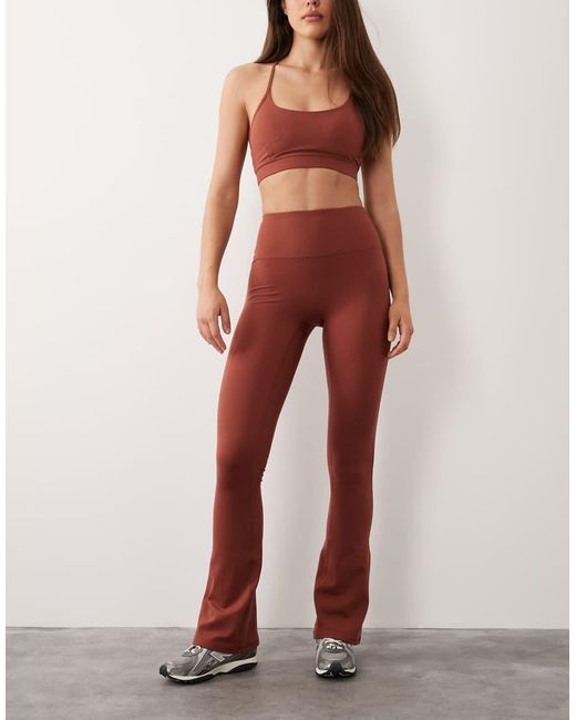 4505 White Icon High Waist Slim Kick Yoga legging