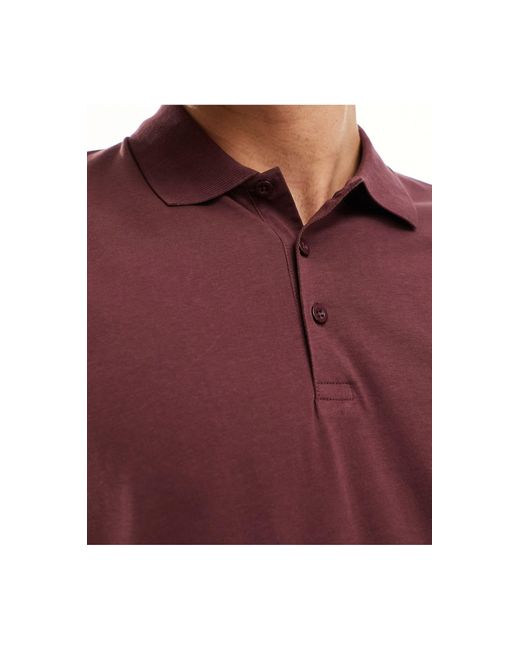 Brave Soul Red Polo for men