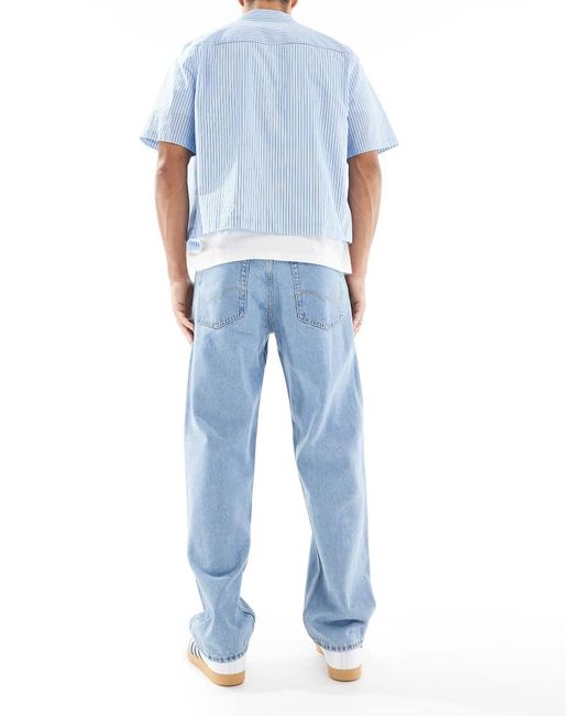 Jack & Jones Blue Eddie baggy Jeans for men
