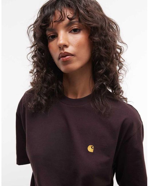 Carhartt Purple Chase T-shirt