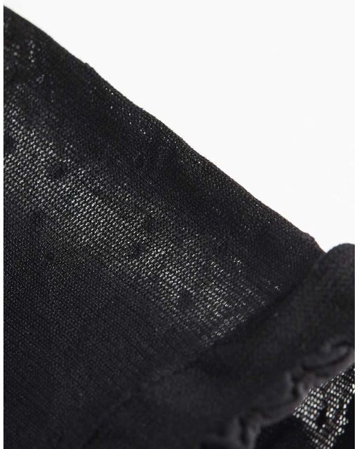 Calzedonia Brown Classic Patterned Socks