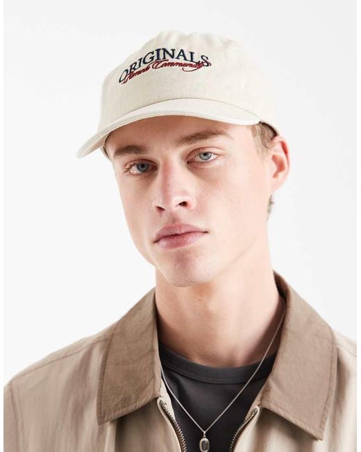 Jack & Jones Natural Originals Logo Cap for men