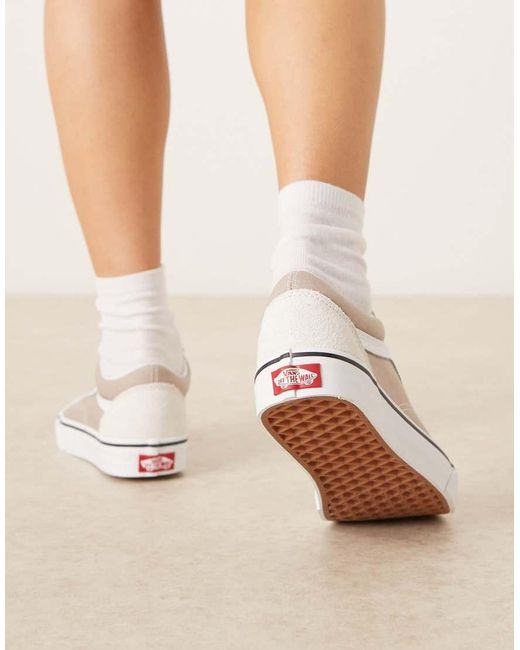 Vans Natural Old Skool Trainers