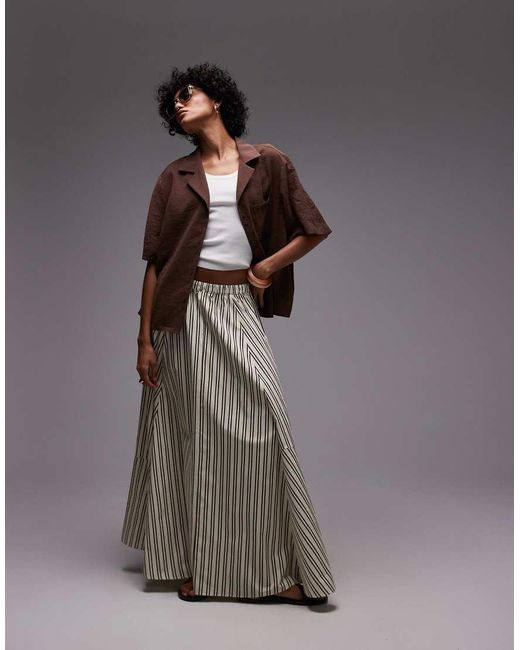 Camicia di TOPSHOP in Gray