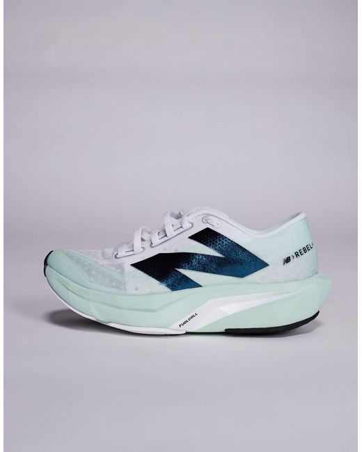 New Balance Gray – fuelcell rebel v4 – lauf-sneaker