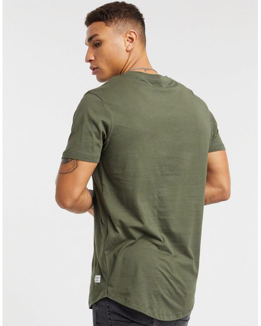 Jack \u0026 Jones Cotton Essentials Longline 