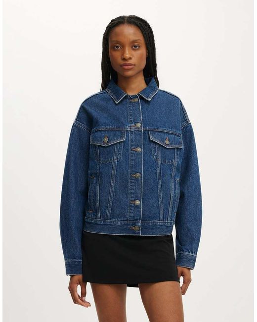 Cotton On Blue Original Denim Jacket
