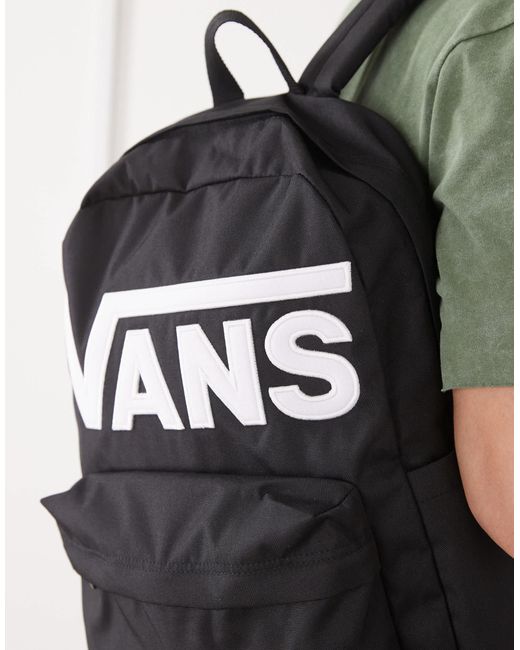 Vans Gray Old Skool Drop V Backpack for men