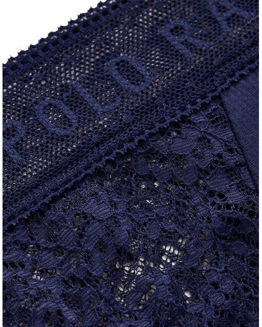 Polo Ralph Lauren Blue Love Collection Lace Bikini Brief