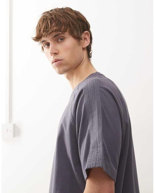 Adidas Originals Blue Premium Essentials Tee for men