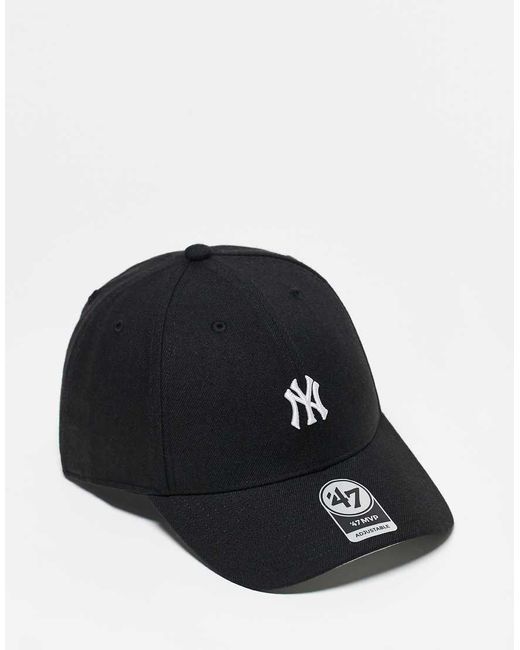 '47 Black New York Yankees Mini Logo Cap