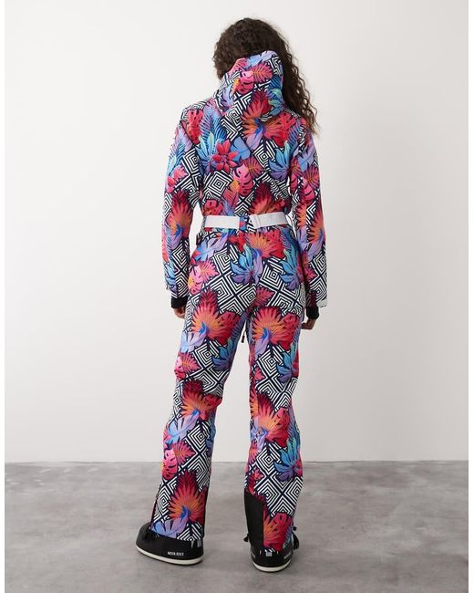 OOSC Red Big Poppa Ski Suit