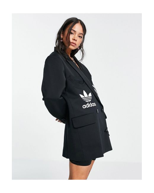 Adidas Originals X Dry Clean Only - Oversized Blazer in het Black