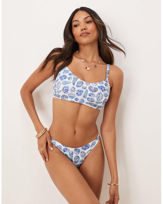 Shelina - bas ASOS en coloris Blue