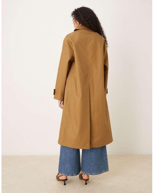 Mango Natural Capsule 100% Cotton Trench Coat