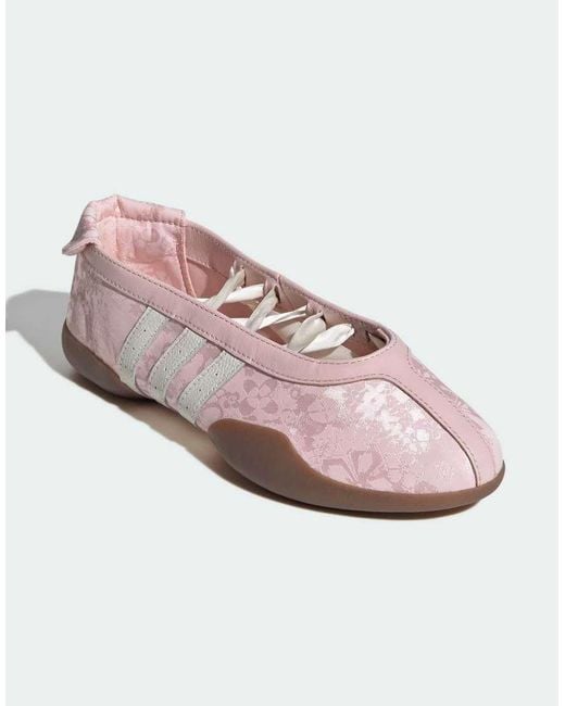 Adidas Originals Pink Taekwondo Mei Ballet Flats