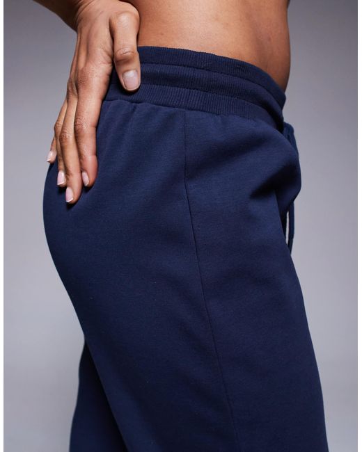 ASOS Blue Asos Design Tall Interlock Flared jogger