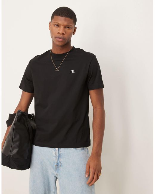 Calvin Klein Black Logo Back Print T-shirt for men