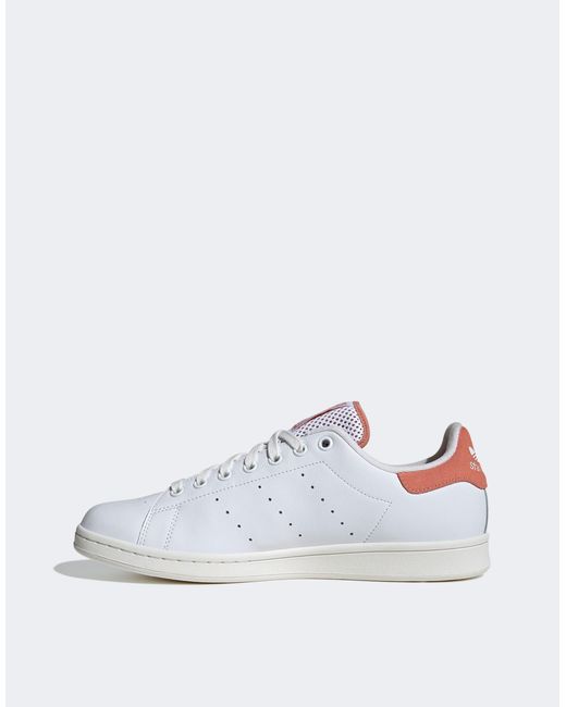 Adidas Originals White Stan Smith Sneakers for men