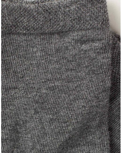 Calzedonia Gray Trim Detail Short Socks