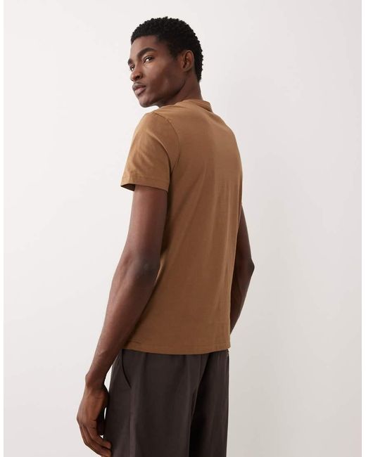 Polo Ralph Lauren Brown Icon Logo T-shirt for men