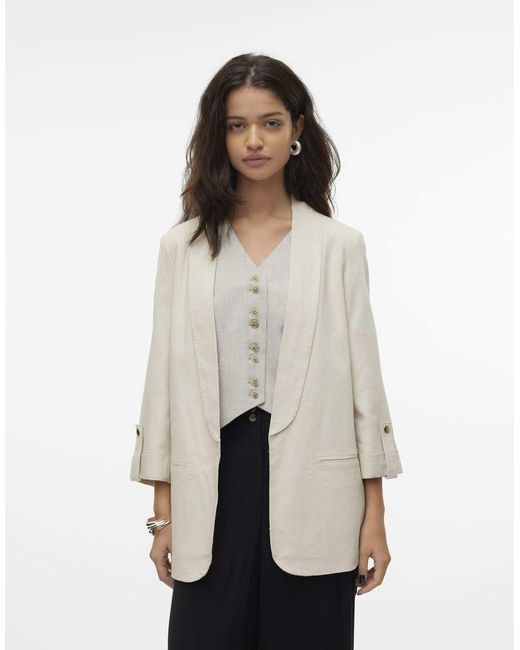 Vero Moda White Blazer
