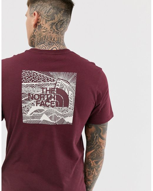 Redbox Celebration - T-shirt - Bordeaux The North Face pour homme