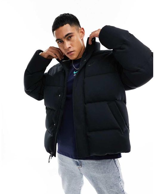 Nike Tech Fleece Puffer Jacket in Black for Men Lyst UK