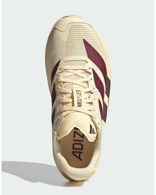Adidas Originals Yellow Adizero Dropset Pro Training Shoes