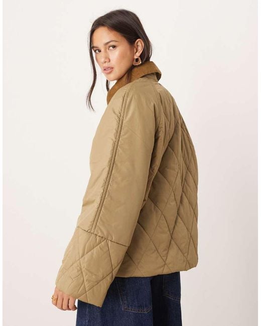 Barbour Natural Martha Quilted Jacket