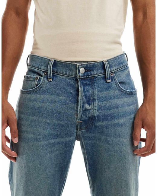 Hollister Blue Bootcut Jean for men