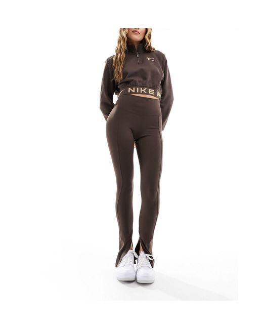 Nike Brown – one – leggings