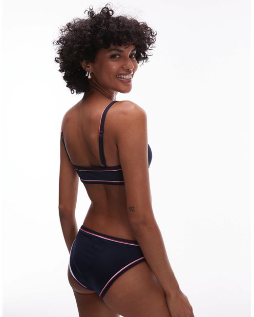 Lacoste White Co-ord Bikini Bottoms