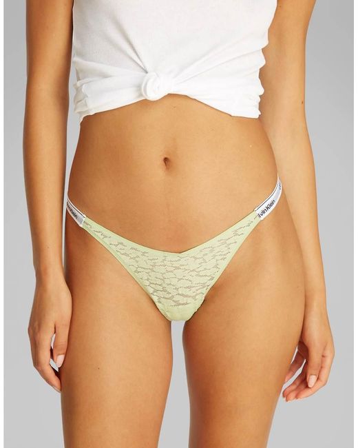 Calvin Klein Modern Lace in het Brown