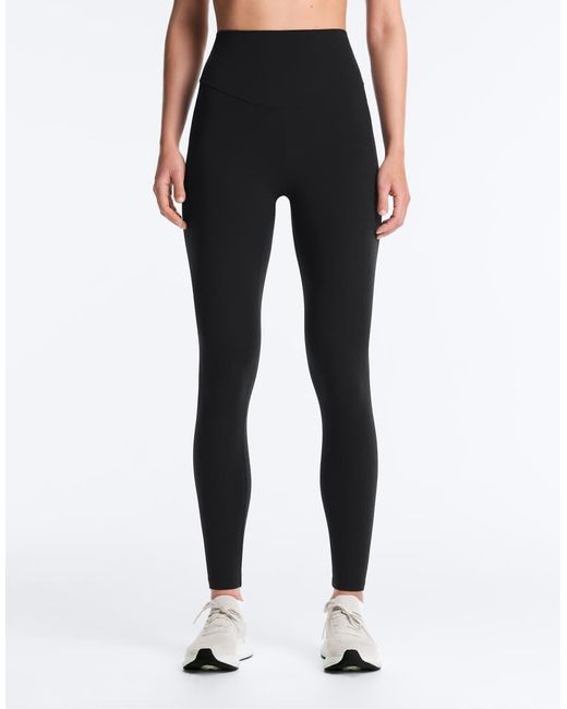 Oysho Blue Tall Super High Rise Comfortlux 70 Cm Ankle-Length Leggings