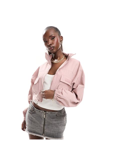Sixth June Pink Co-ord Cropped Jacket