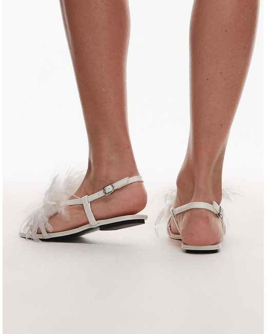 JW PEI Metallic Fluffy Flat Sandals