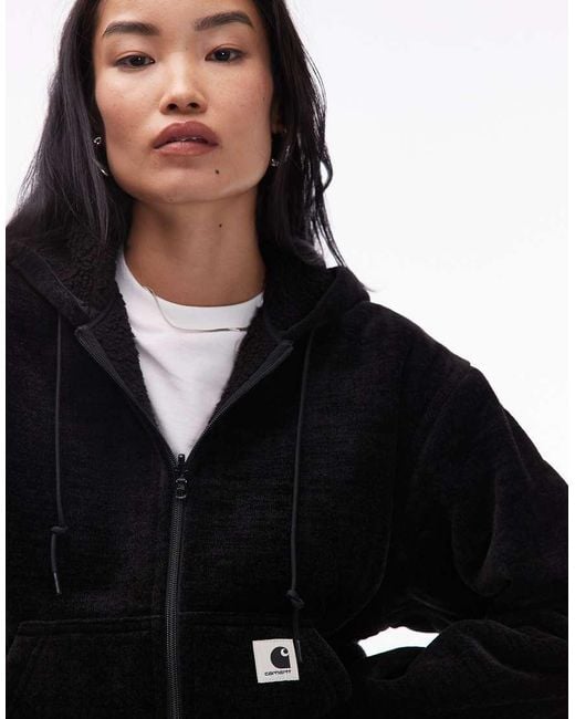 Carhartt Black Active Og Sweat Jacket