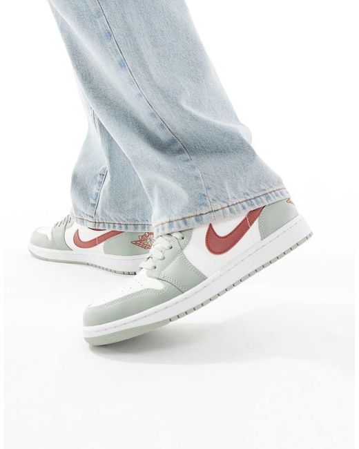 Nike Blue Nike Air 1 Low Trainers for men