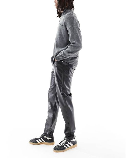 ASOS Gray Tapered Pants for men