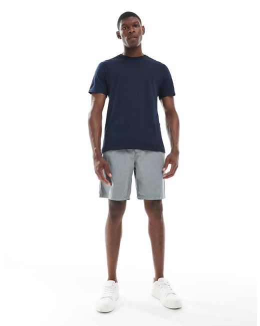 ASOS Basic Regular-Fit T-Shirt in het Blue voor heren