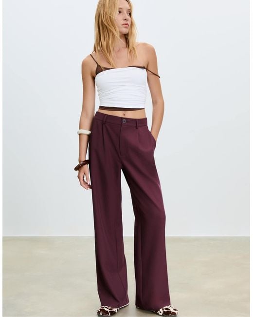 Stradivarius Red – elegante hose