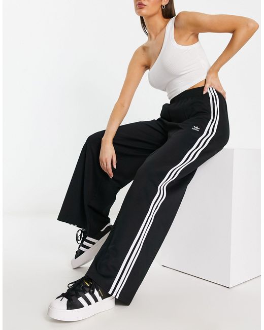 Adidas Originals Black – locker geschnittene jogginghose
