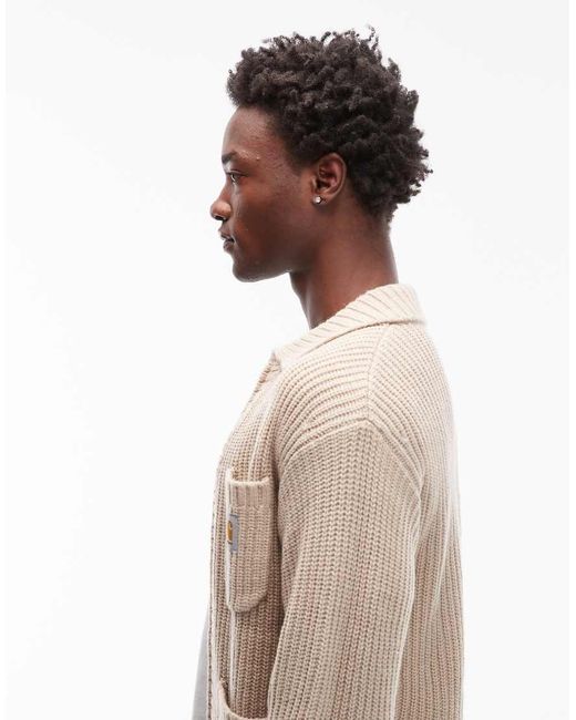 Carhartt Natural Chore Knitted Jacket for men